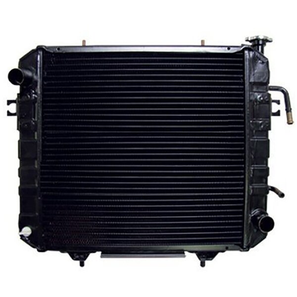 Aftermarket Toyota Fork Lift Truck Radiator w Oil Cooler 17 x 1675 x 25 16410U100071B - main